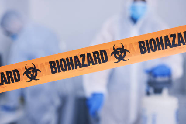 Professional Drug Lab Cleanup technician working in Stewartsville, NJ